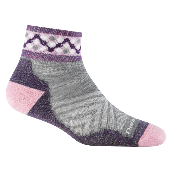 Women’s Throwback Quarter Ultra-Lightweight Running Sock-Last Chance