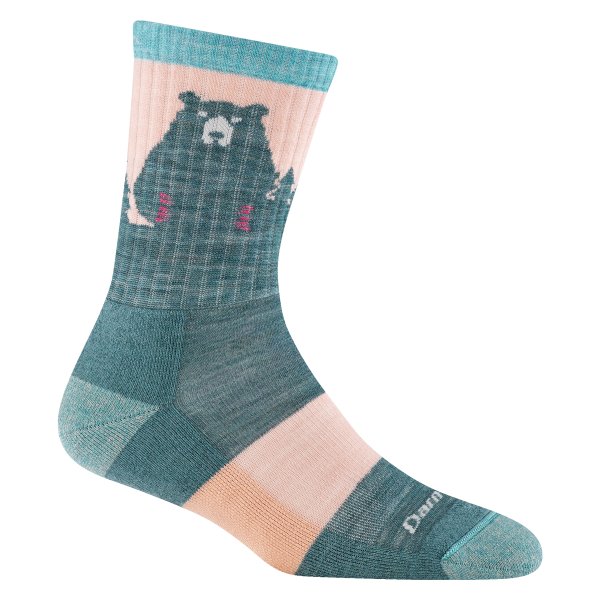 Women’s Bear Town Micro Crew Lightweight Hiking Socks