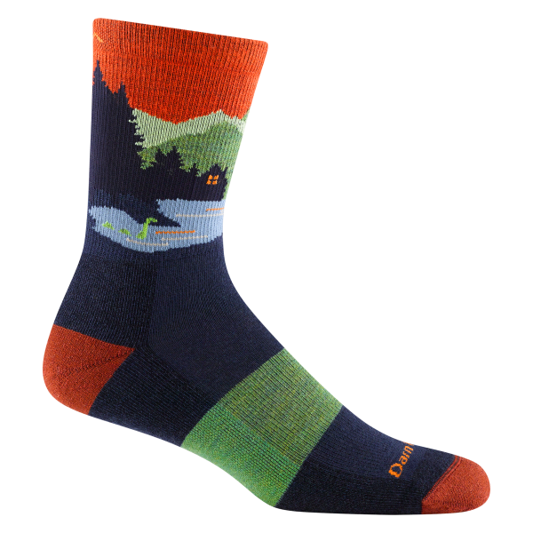Men’s Close Encounters Micro Crew Midweight Hiking Socks