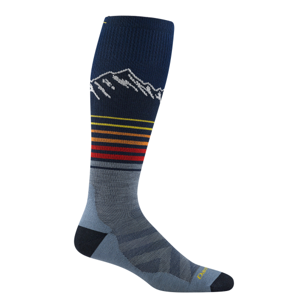 Men’s Steep Lines Over-the-Calf Lightweight Ski & Snowboard Socks