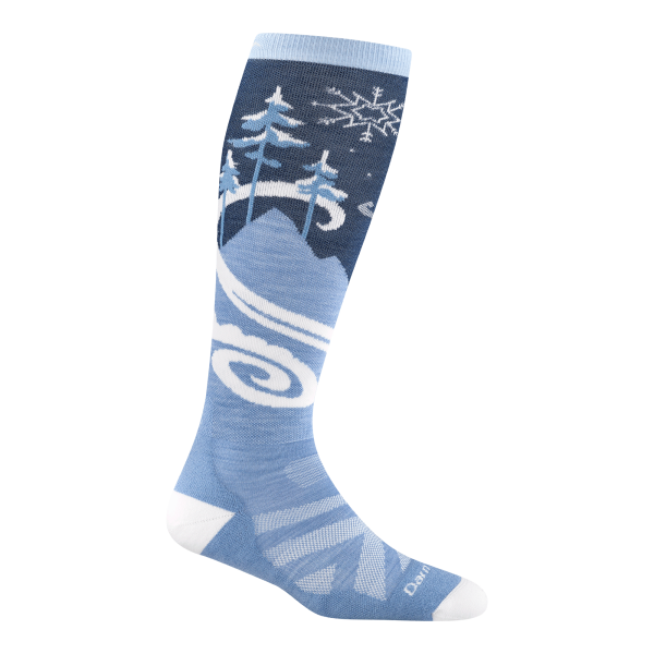 Women’s Swirlwind Over-the-Calf Lightweight Ski & Snowboard Socks