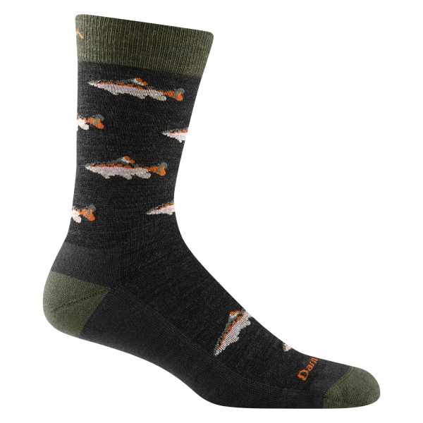 Men’s Spey Fly Crew Lightweight Lifestyle Socks