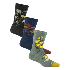 Women's Blossom Bouquet Lifestyle Crew 3-Pack